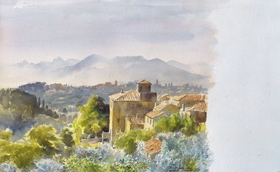 San Ruffino, Casciani, Tuscany by Tim Scott Bolton